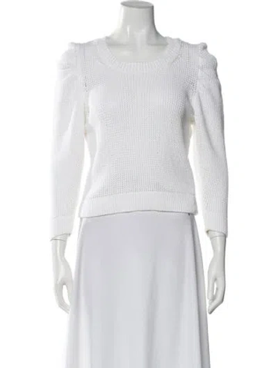 Pre-owned Iro Scoop Neck Sweater In Neutral