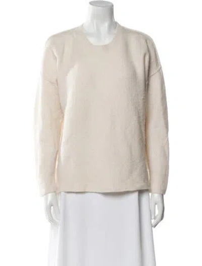 Pre-owned Iro Scoop Neck Sweater In Neutral