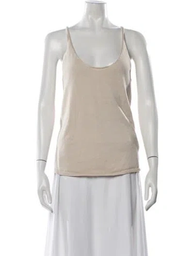 Pre-owned Iro Scoop Neck Sweater In Neutrals