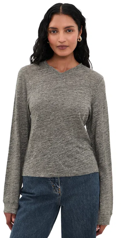 Iro Selhy Tee Heather Cement In Gray