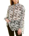 Iro Sella Silk-blend Top In Multi