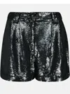 Iro Sequin-embellished Shorts In Grey