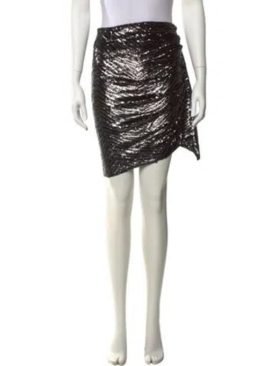 Pre-owned Iro Sequin Embellishments Knee-length Skirt In Multi