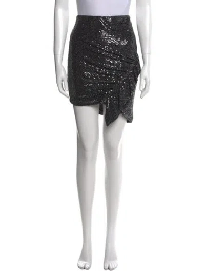 Pre-owned Iro Sequin Embellishments Mini Skirt W/ Tags In Multi