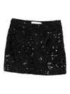 Iro A-line Shape Sequin Embellishment Mini Length In Black