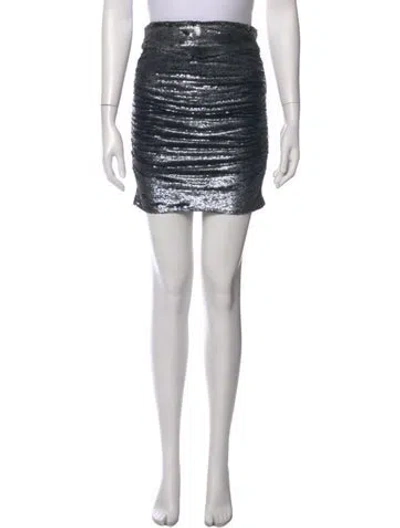 Pre-owned Iro Sequin Mini Skirt W/ Tags In Multi