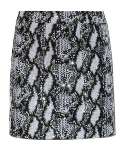 Iro Sequined Skirt In Black