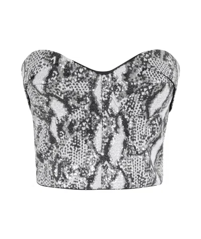 IRO SEQUINED TUBE TOP