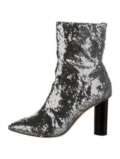 Pre-owned Iro Sequins Sequin Embellishments Boots