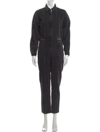 Pre-owned Iro Shanty Jumpsuit In Black