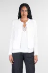 Iro Shavani Casual Jacket In White Cotton
