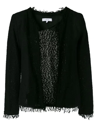 Iro Shavani Cotton Jacket In Black