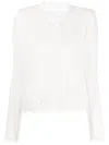 Iro Shavani Casual Jacket In White Cotton In White