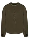 Iro Long Sleeve Shirt In Brown