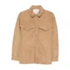 Iro Long Sleeve Shirt In Brown