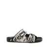 Iro Animal Pattern Slippers In Multicolor