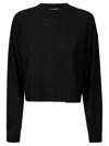 Iro Logo-print Cotton Sweatshirt In Black