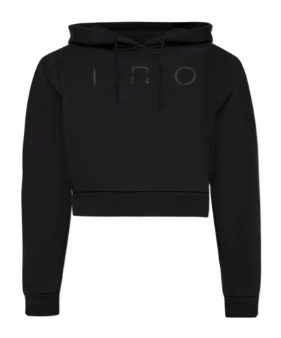 IRO SHORT HOODED SWEATER