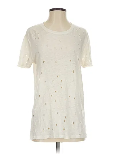 Pre-owned Iro Short Sleeve T-shirt In Ivory