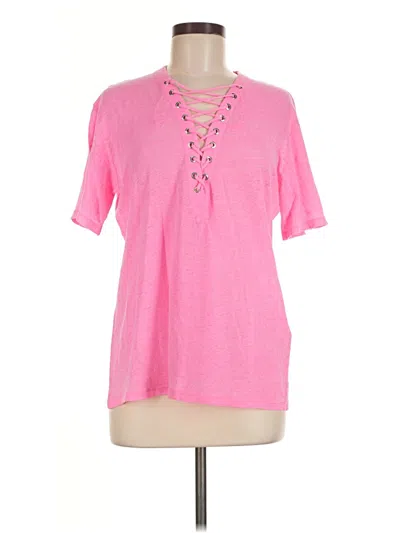 Pre-owned Iro Short Sleeve T-shirt In Pink
