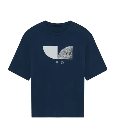 Iro Short-sleeved T-shirt In Blue