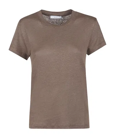 Iro Short-sleeved T-shirt In Beige
