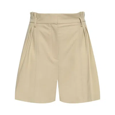 Iro Polyester Shorts In Beige