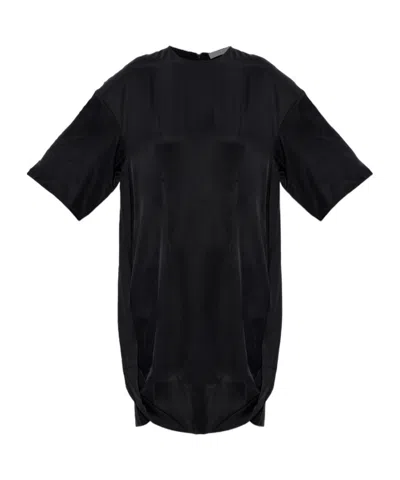 Iro Malia Short-sleeve Ddress In Black