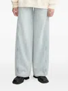Iro Side-slit Jeans In Blue