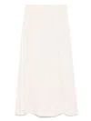 Iro Side-slits Maxi Skirt In Pink