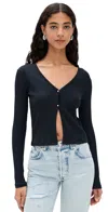 Iro Silas Cardigan Black In Black