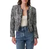 Iro Silgo Jacket In Black And White In Multi