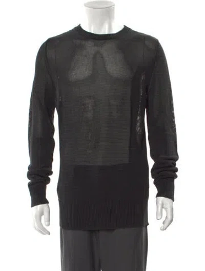 Pre-owned Iro Silk Crew Neck Pullover W/ Tags In Gray