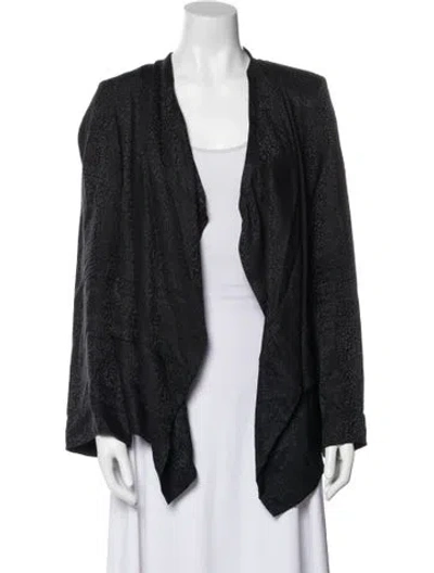 Pre-owned Iro Silk Jacket In Black