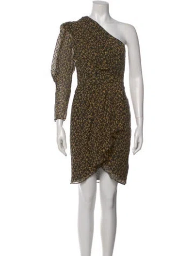 Pre-owned Iro Silk Knee-length Dress In Neutral