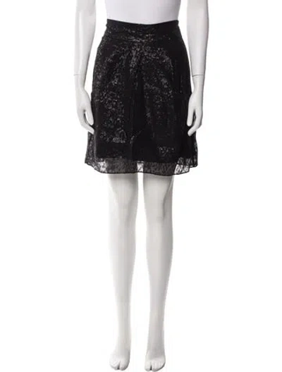 Pre-owned Iro Silk Knee-length Skirt In Multi