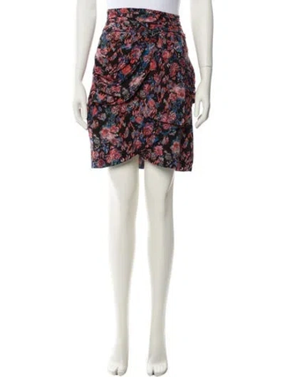 Pre-owned Iro Silk Knee-length Skirt In Multi