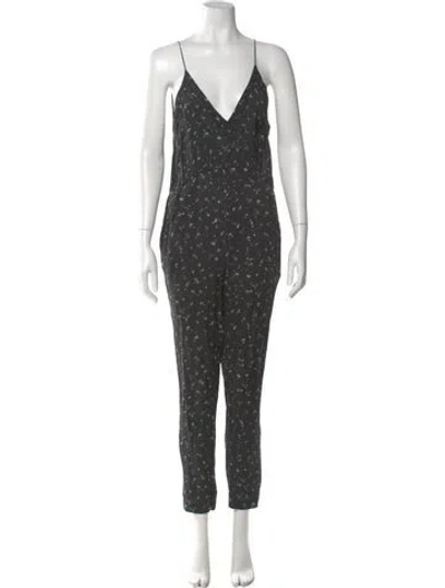 Pre-owned Iro Silk Long Dress In Gray