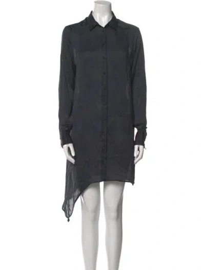 Pre-owned Iro Silk Mini Dress In Multi