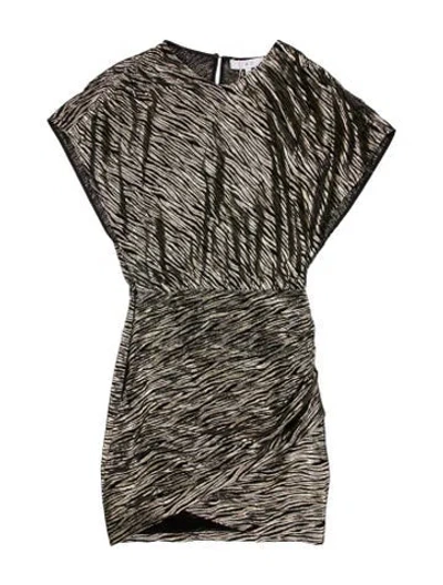 Pre-owned Iro Silk Mini Dress In Multi