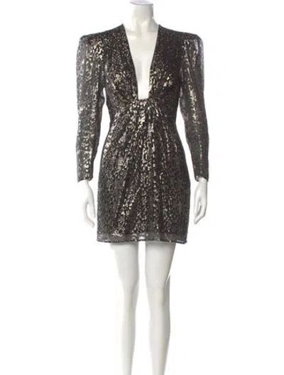 Pre-owned Iro Silk Mini Dress In Multi