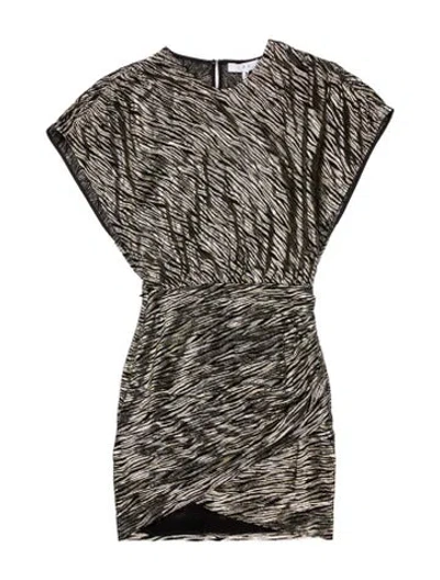 Pre-owned Iro Silk Mini Dress W/ Tags In Multi