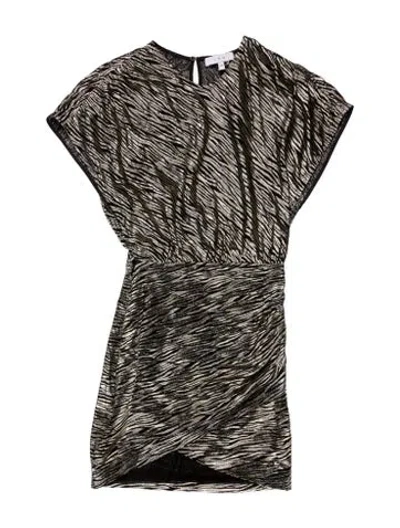 Pre-owned Iro Silk Mini Dress W/ Tags In Multi