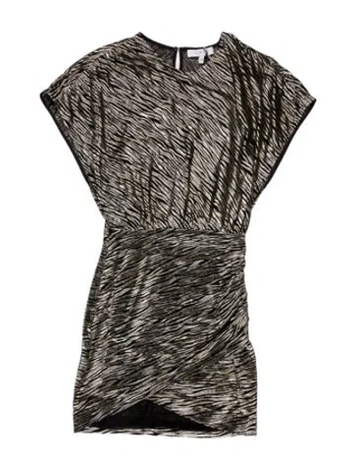 Pre-owned Iro Silk Mini Dress W/ Tags In Multi