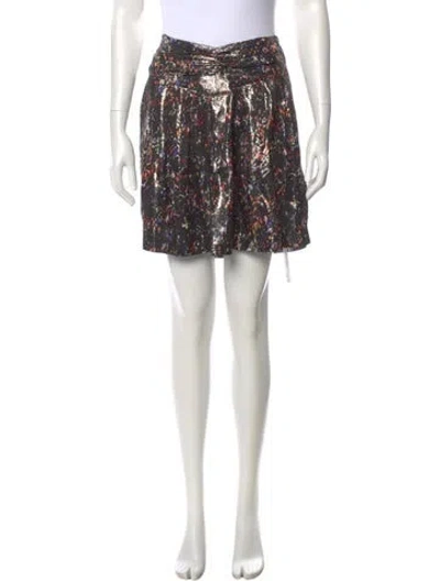 Pre-owned Iro Silk Mini Skirt