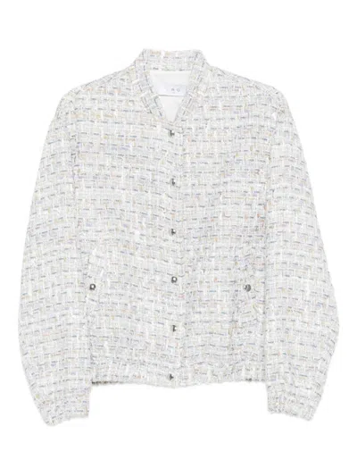 IRO SILVER NOEMY COTTON JACKET