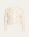 Iro Simanaspe Metallic Check Jacket In Ecrusilver