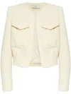 Iro Long-sleeved Casual Jacket In Neutrals