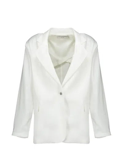 Iro Single-breasted Blazer In White