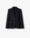 Iro Single-button Wool Blazer In Black